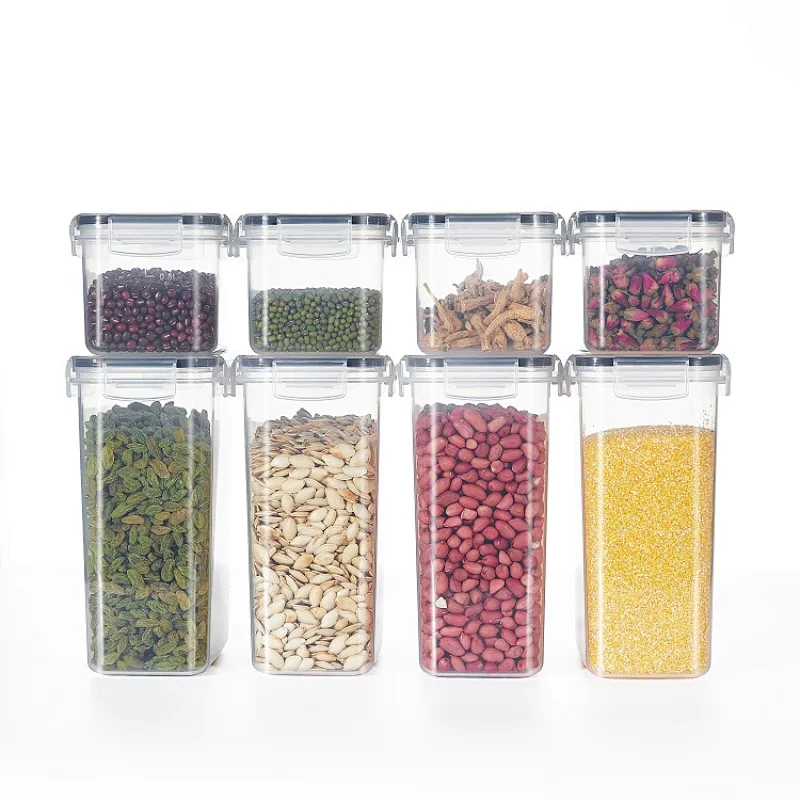 2L PP silicone multi purpose food storage box for kitchen use