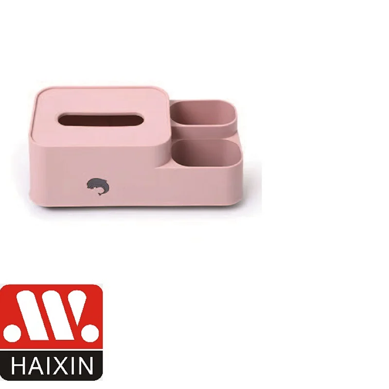 Hand Tissue Box Cover, Rectangular White Wall Mounted Facial Paper Holder Dispenser, Prefert for Storage on Bathroom Vanity, Kitchen, Night Stand, Countertops Office and Car.
