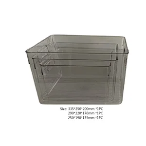 Refrigerator storage container set with white box packing