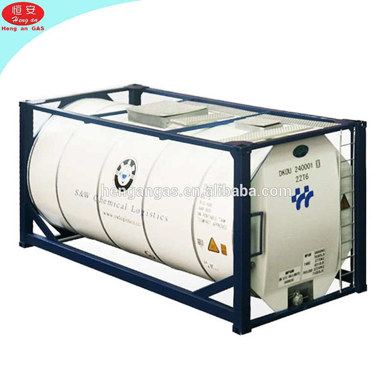 ISO container liquid oxygen , iso liquid container , 20 ton liquid