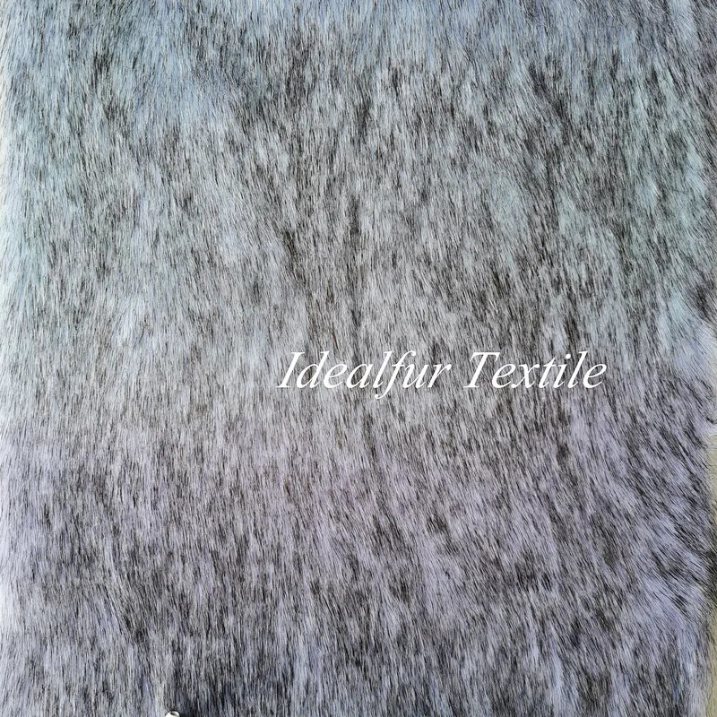 Gradient Imitation Fox Faux Fur Long Pile Fake Fur Fabric