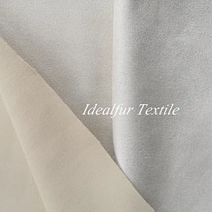 Suede Fabric Faux Leather 61'' Wide for Faux Fur Bonding