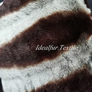 Dense Hair Fake Rabbit Fur Decorative Floor Throw Pillow