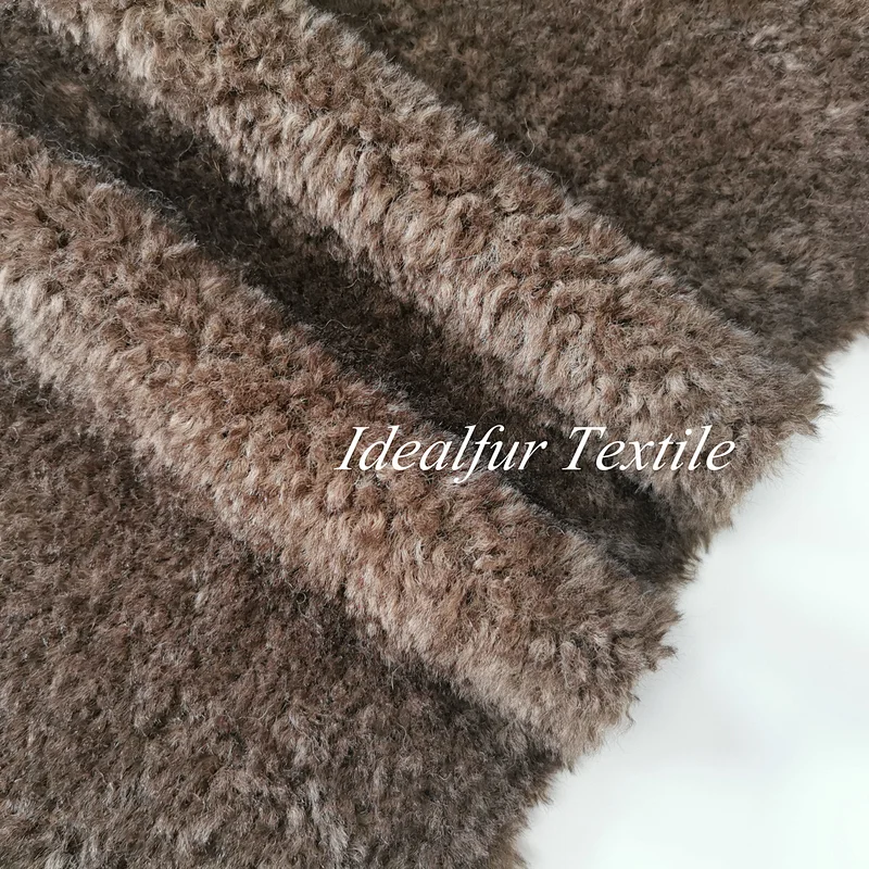 New Product Mongolia Sherpa Faux Fur Fabric
