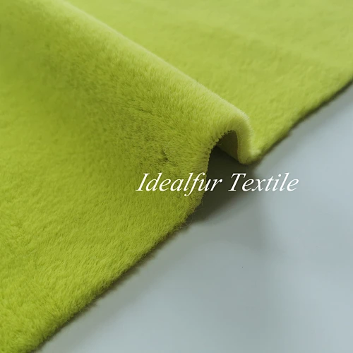 New Product 6mm European Mink Faux Fur Fabric