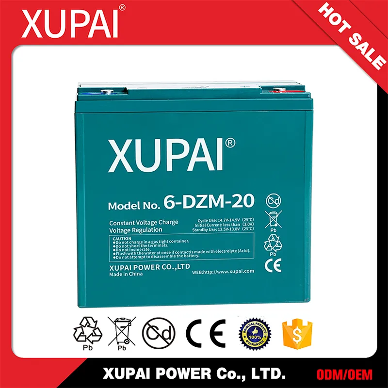 High Quality wholesale 6-dzm-20 batteries from China Manufacturer - XUPAI  INTERNATIONAL TRADE CO., LTD.