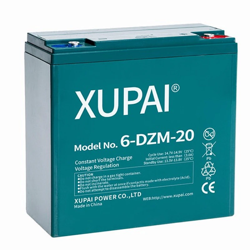 XUPAI 6-DZM-20 batteries 12V 20AH battery for E-bike from China Manufacturer  - XUPAI INTERNATIONAL TRADE CO., LTD.