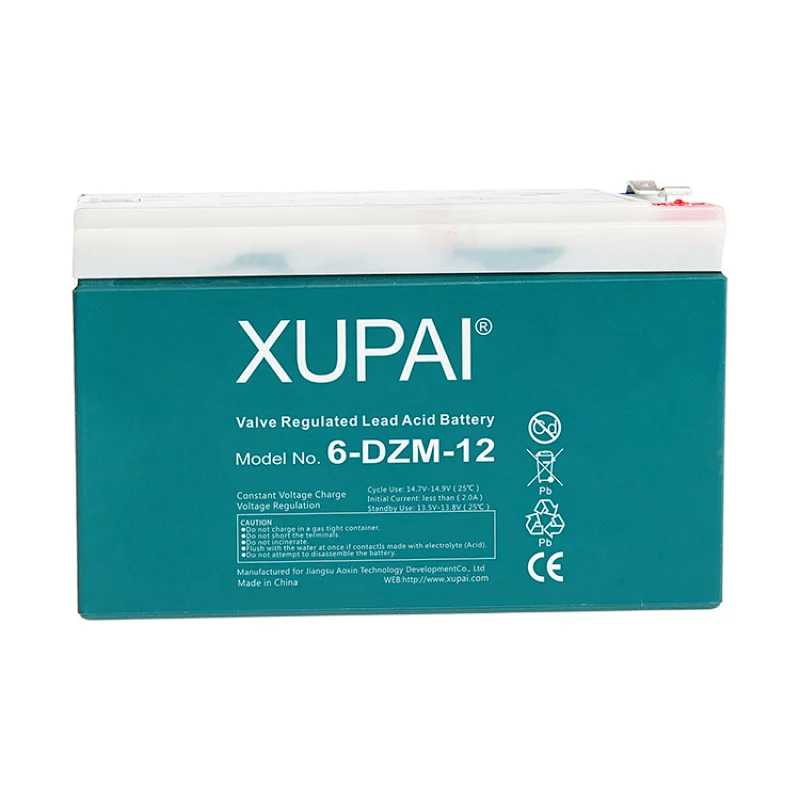 Xupai 6dzm12 12v 12ah 6 Dzm 1212v12ah2hr Lead Acid Battery Electric Scooter Battery 12v 12ah 9287