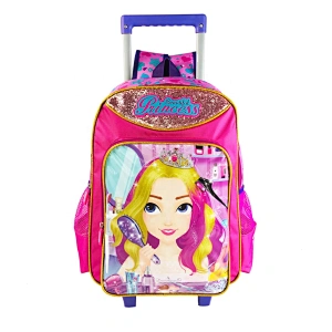 Polyester Fabric Printing Plush Rolling Backpack for Girl School - China Luggage  Trolley Bag and Trolley Girl Backpack price