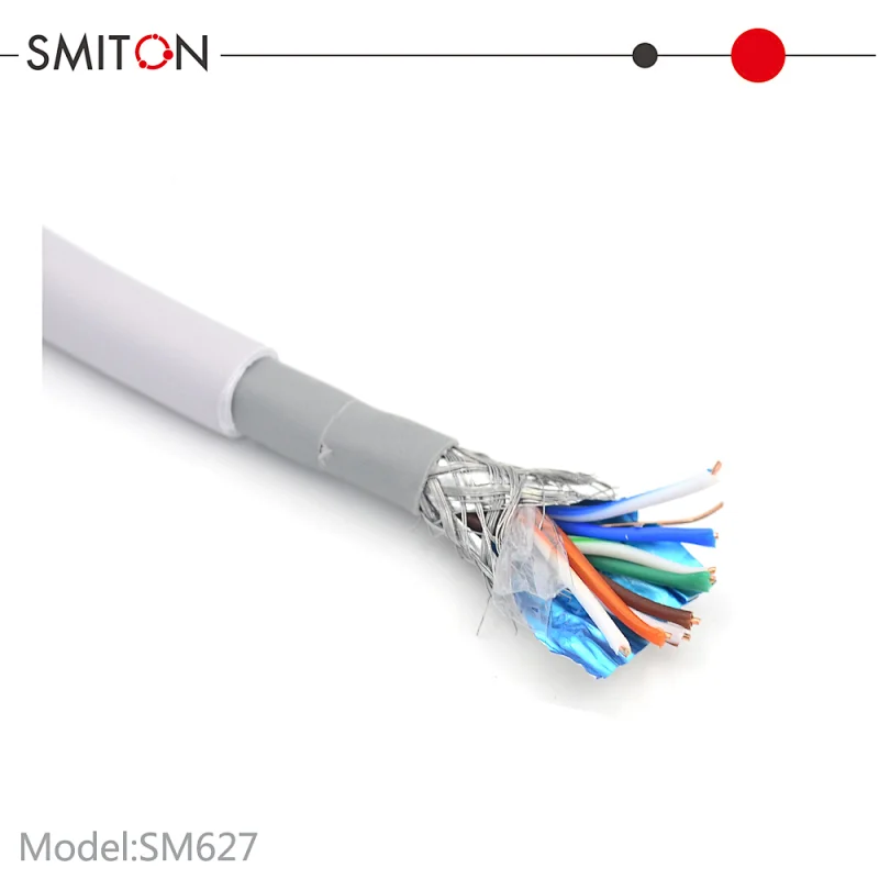 CAT6 1000FT Shielded Outdoor 23 AWG SFTP Cable Wire Solid