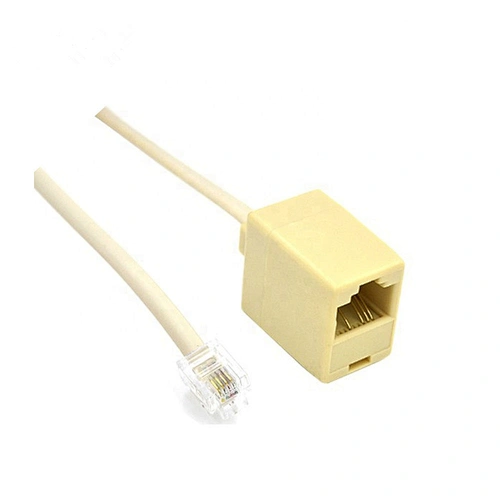 Male to Female 6P4C to 8P4C Adapter Cable
