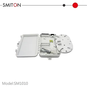 FTTH indoor 4 Ports wall mounted type fiber optic distribution box