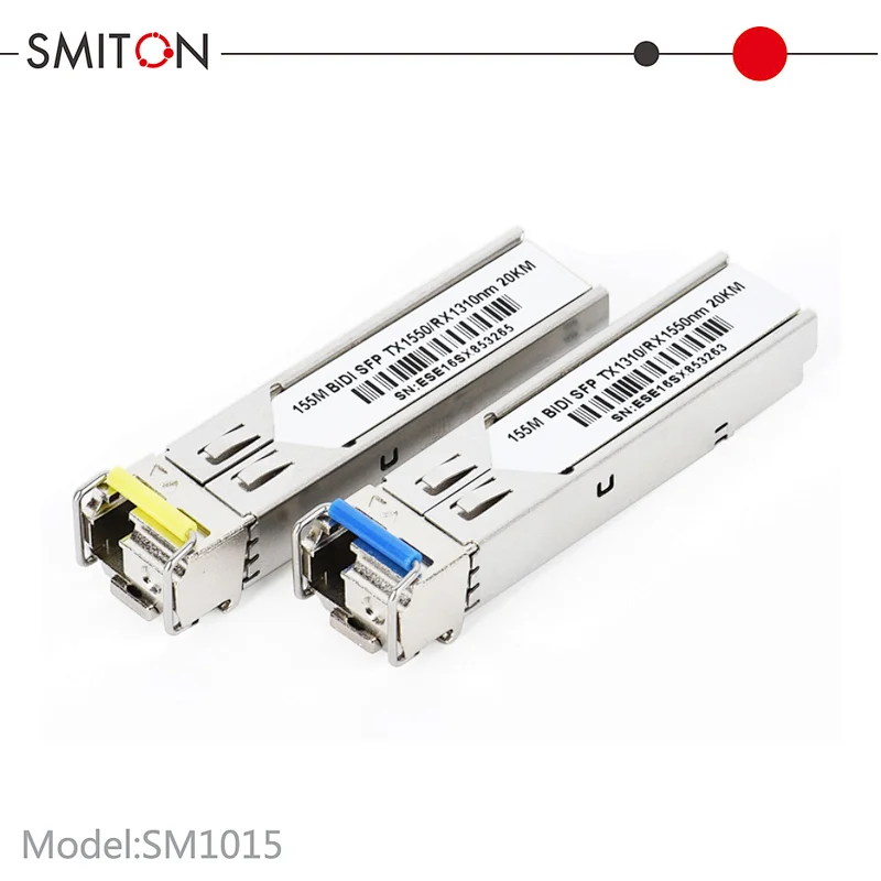 SMITON SFP Optical Transceiver 20km 1550nm LC DDM