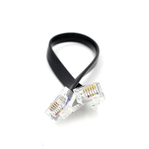 10cm RJ12 Telephone cord 6 core Data Cable for Lego