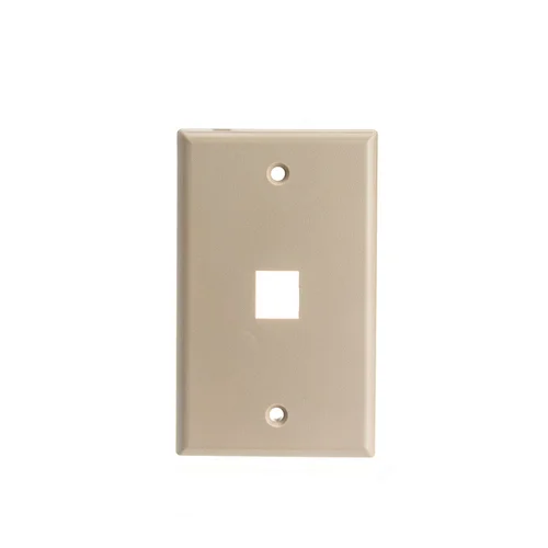 RJ11 Telephone 1 Port Wall Plate Connector
