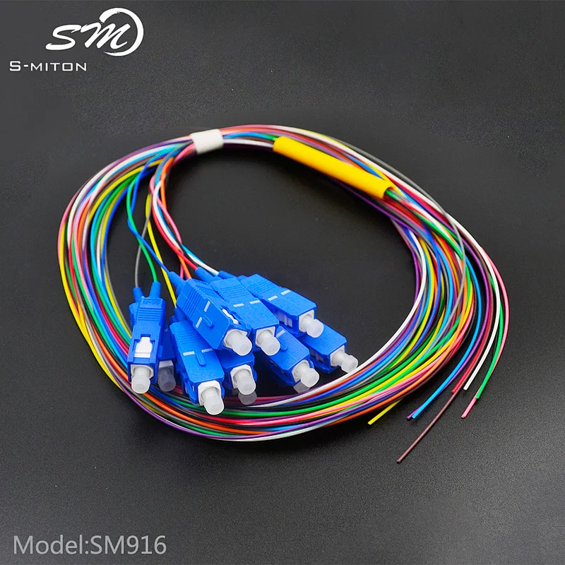 Good Price Of 1.5M G652D 0.9mm sc fiber optic pigtail