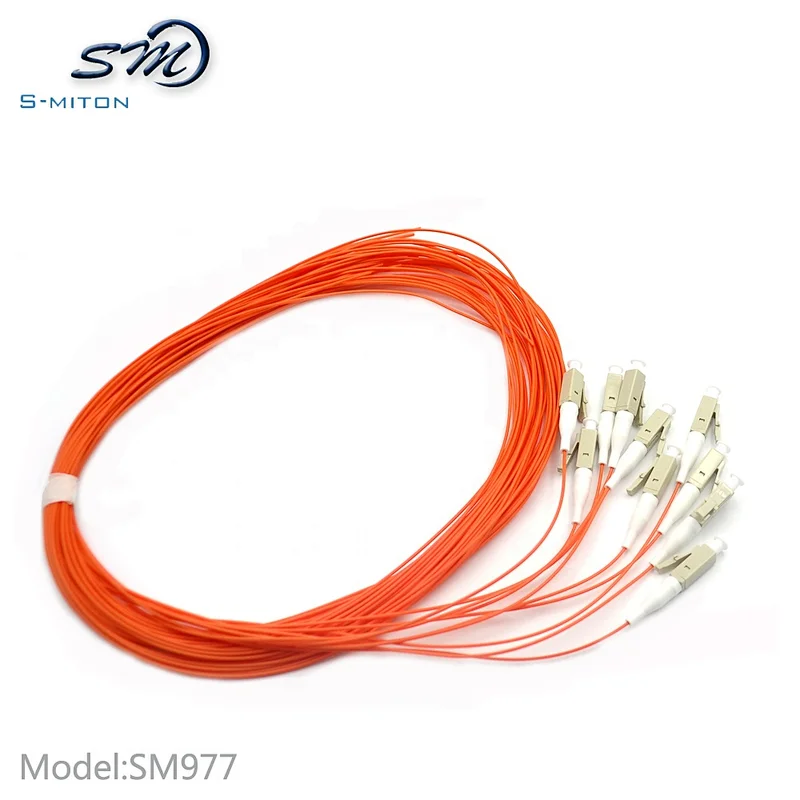 12 Fibers LC/SC/FC/ST Bunch Fiber Optic Pigtail