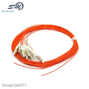 12 Fibers LC/SC/FC/ST Bunch Fiber Optic Pigtail