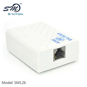 Hot sell Model RJ11 Telephone Modem 2 Port ADSL Splitter