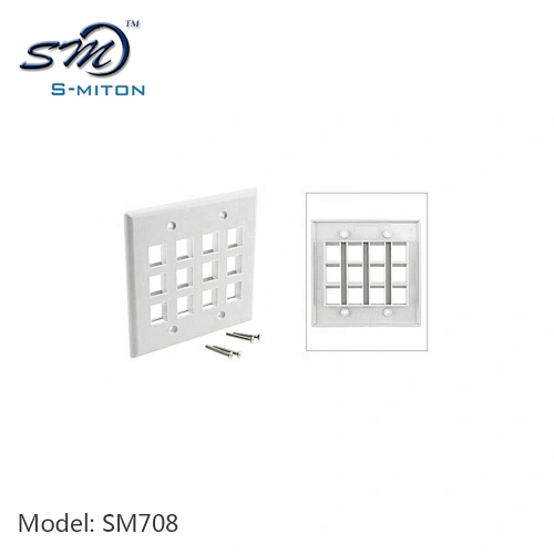 116*114MM 12 ports telephone wall jack