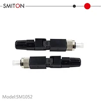 LC Female to FC Male Simplex Singlemode 9/125 Hybrid Optical Fiber Connector Convertor