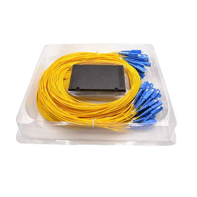 1*64 PLC SC UPC  fiber optic splitter box