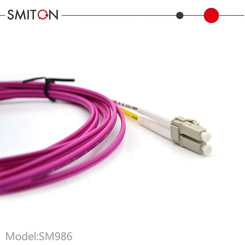Factory Price OM4 Multimode Fiber Optic Patch Cord Jumper Cable