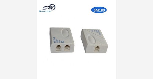 ADSL Broadband Filter Modem RJ11 Cable Telephone Phone Splitter from ...