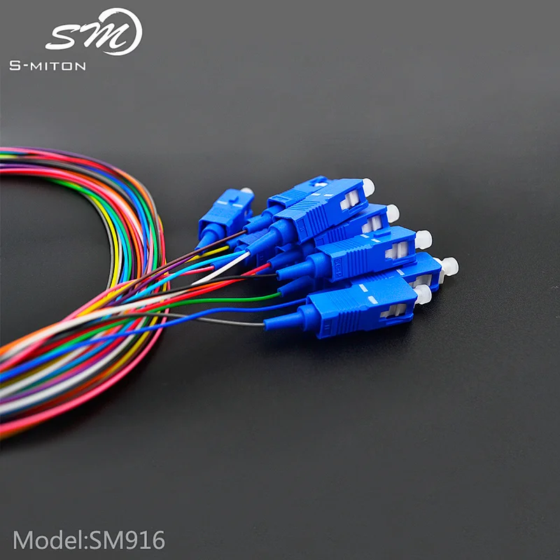1.5M 0.9MM G652D SC UPC fiber cable cord optic pigtail
