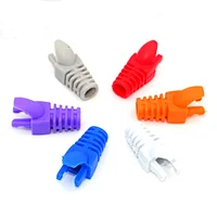 Promotions! ABS Materials Colorful Cat6/Cat6A Plug Boots For Cat6A Ethernet Cable