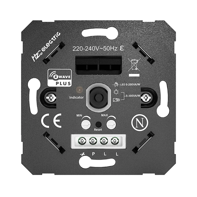 Z-wave Dimmer Switch 200W Max LED