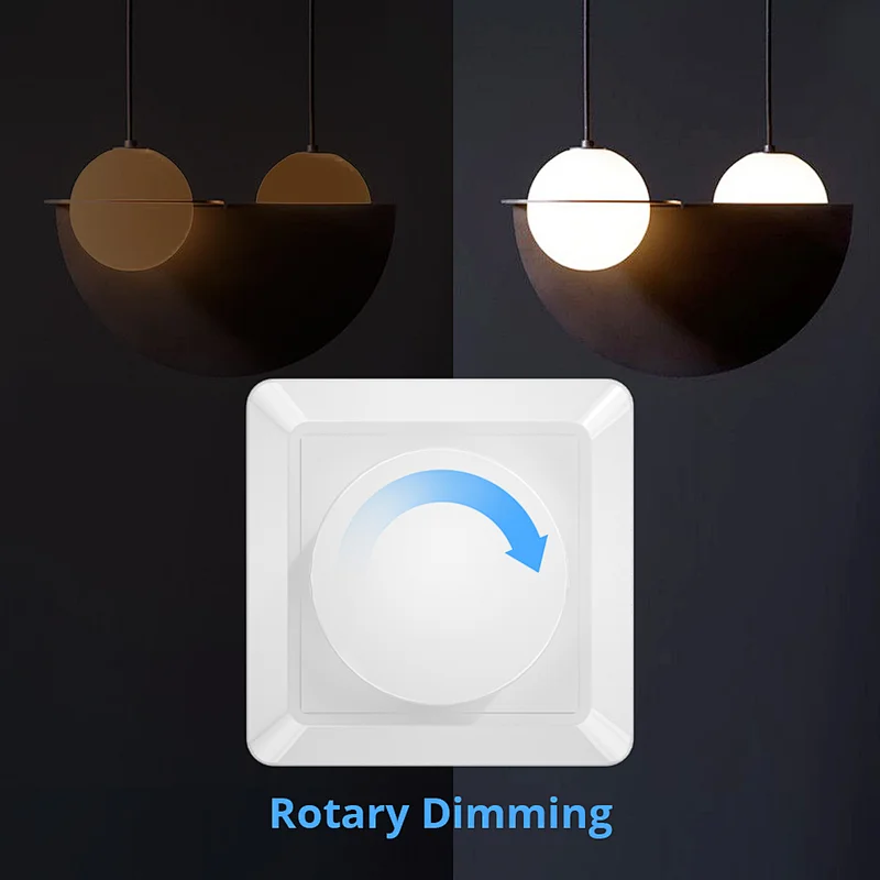 Rotary Dimmer Switch 250W max LED