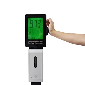 Temperature measurement + Hand washing induction machine