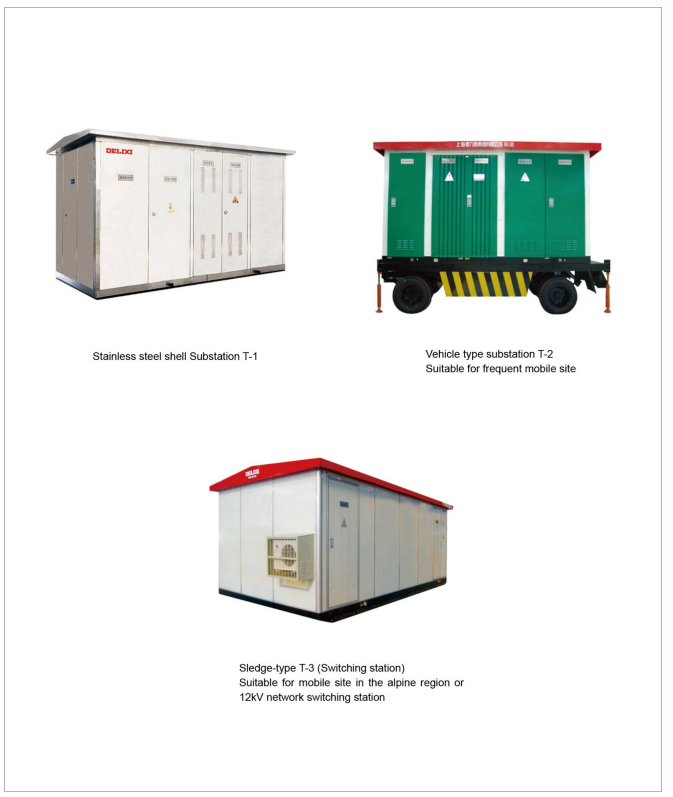 Stainless Shell Pre-fabricated Substation