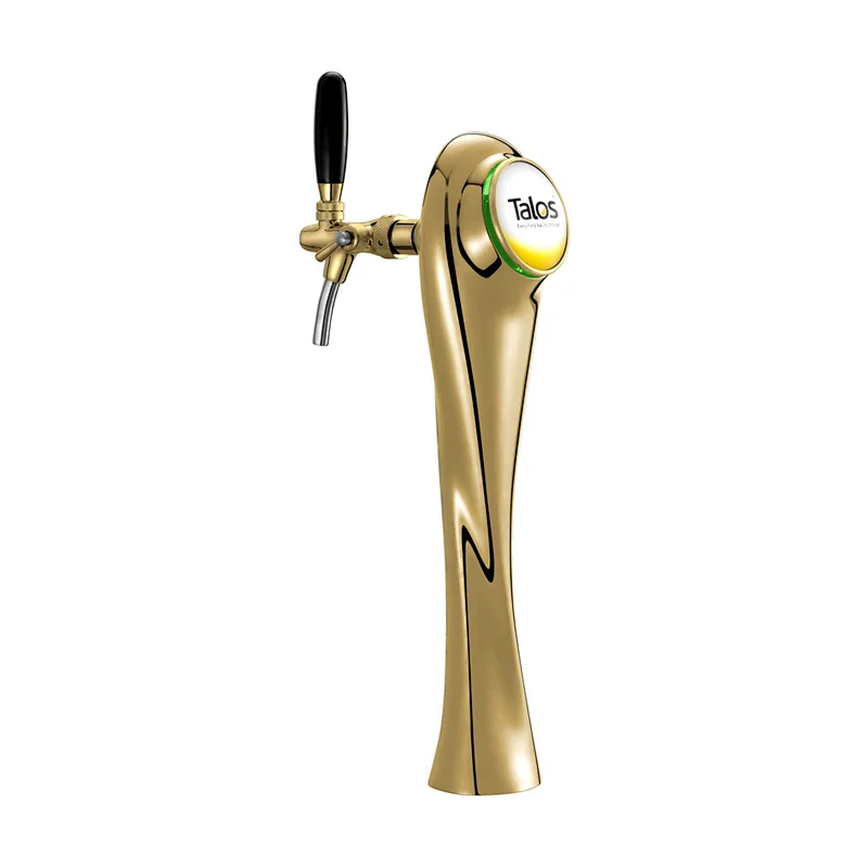 TALOS World Cup Tap Tower PVD 1-way Dispensing Tower Draft Beer Tower