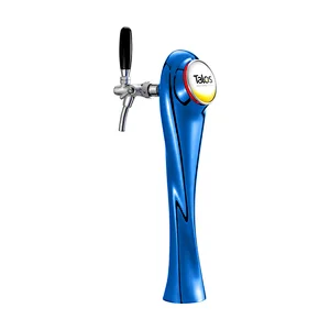 TALOS World Cup Tap Tower  1-way Dispensing Tower Draft Beer Tower
