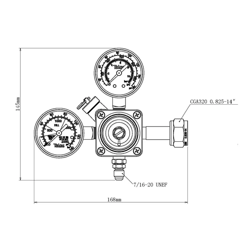 TALOS Beer Dispensing Equipmen Cola Regulator