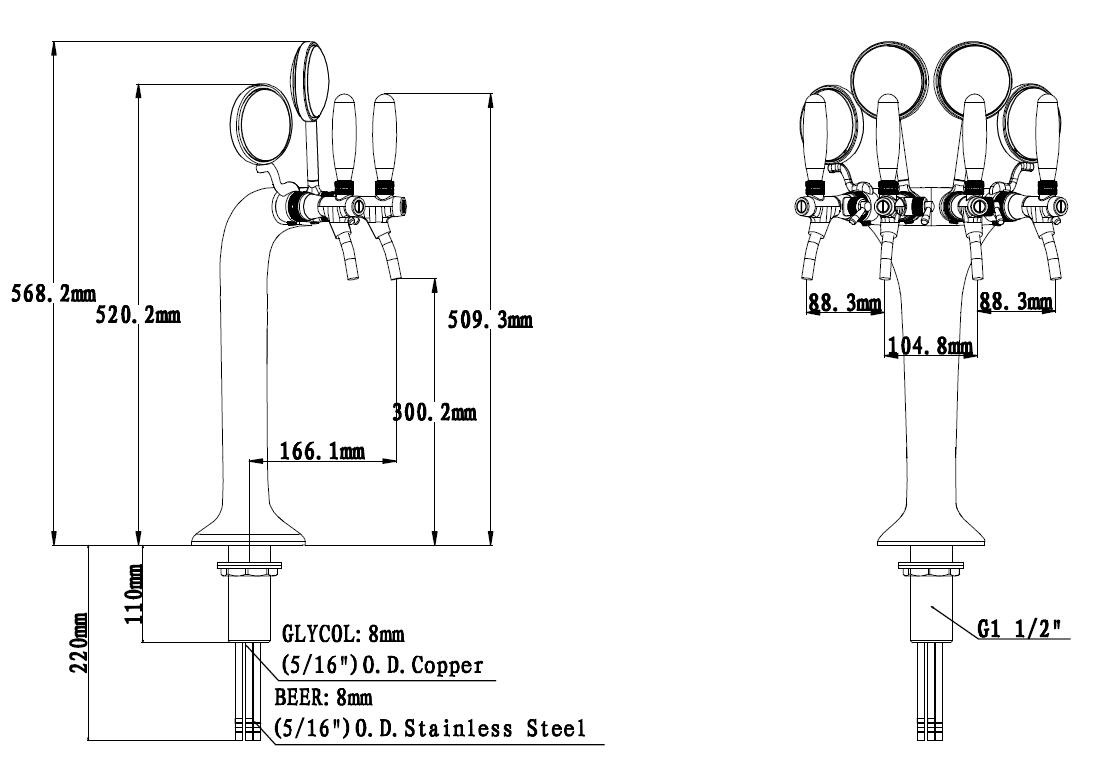 Beer Towers — Bar Products