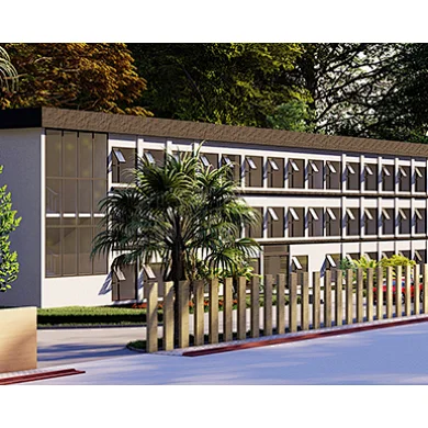 FIFA 2022 temp residential modular house