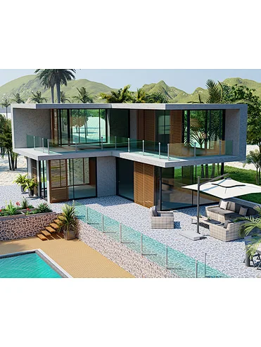 辰泰集团推出的五星级旅游度假海岛别墅