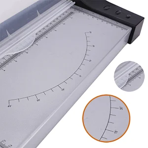 Tenwin T34001 Save Effort Heavy Duty Guillotine Paper Cutter Trimmer Cutter Office Cutting Mat Machine For A4 Paper