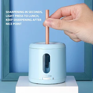 Tenwin 8035 New Style Safe Funny Gifts Battery Pencil Sharpener Metal Cutter Stationery Office