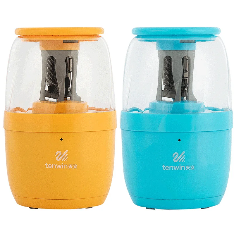 Tenwin 8022 Low Noise Heavy Duty Metal Pencil Sharpener Electric for Kids Draw