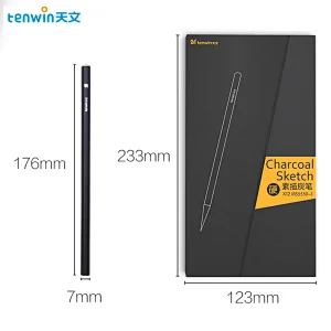 Tenwin 5550 Good Quality Best Selling Charcoal Sketch Pencil Set For Kids With Factory Price
