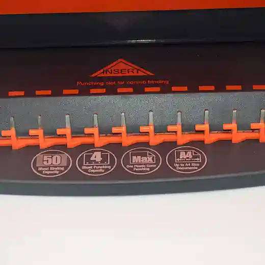 automatic comb binding machine