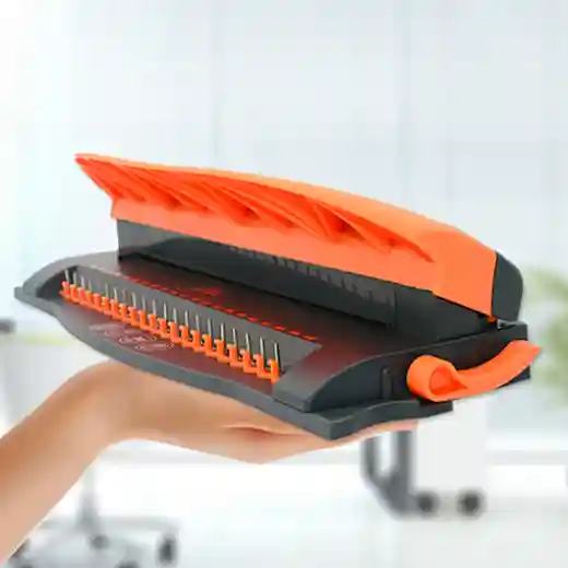 automatic comb binding machine