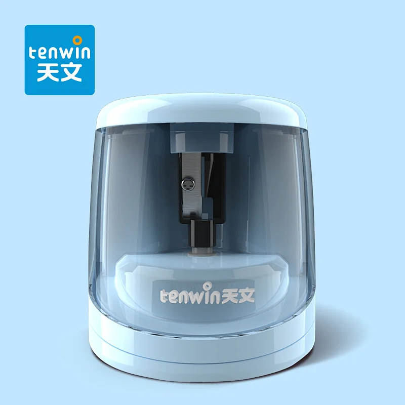 Tenwin 8032 New Style Funny Gifts Metal Pencil Sharpener Battery For Student Use