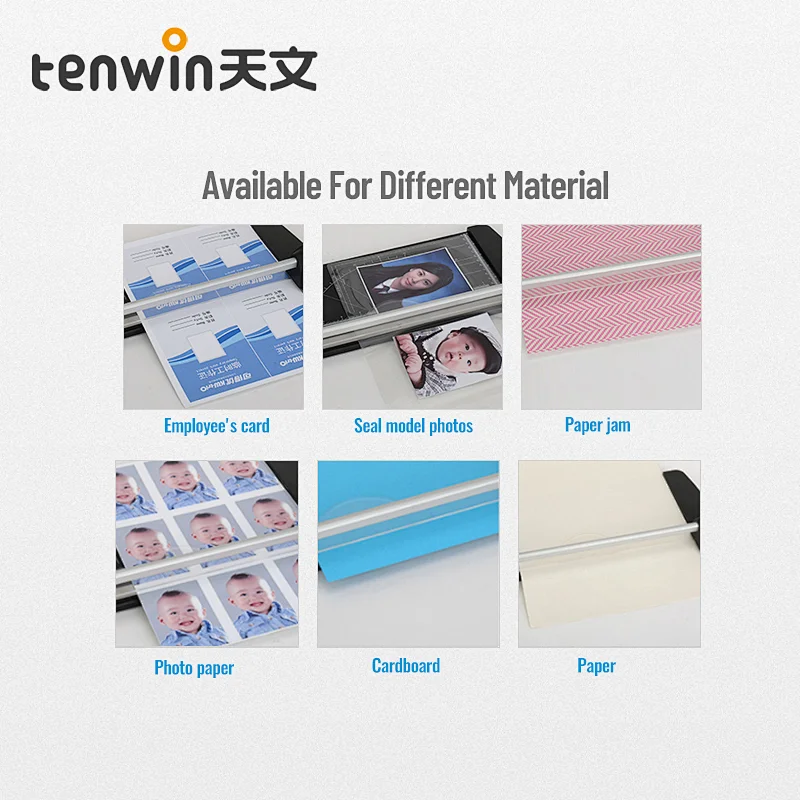 Tenwin T34002-A3 Rotary Rolling Manual Paper Cutter Trimmer A3 With Standard Ruler Mark