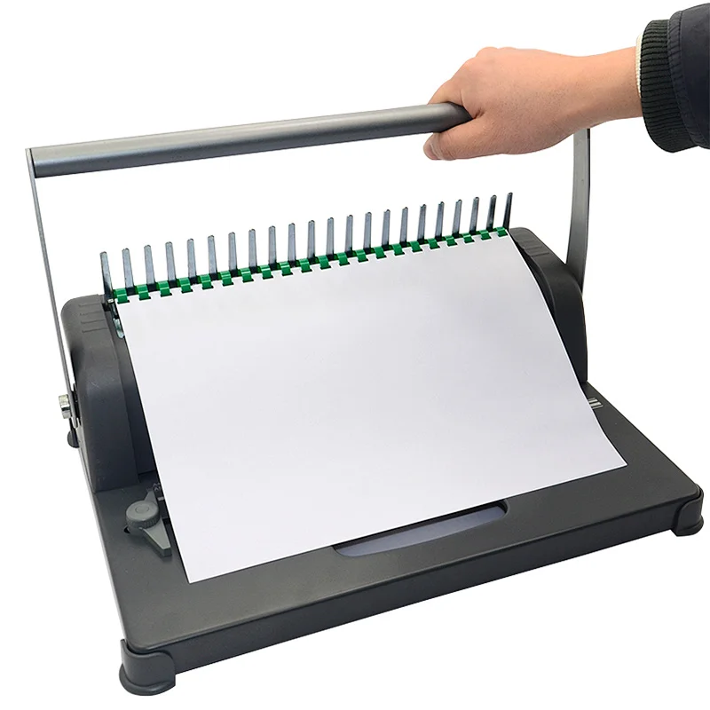 Tenwin 3101 Hot Sale Heavy Duty A4 Manual Comb Binding Machines For Office Use