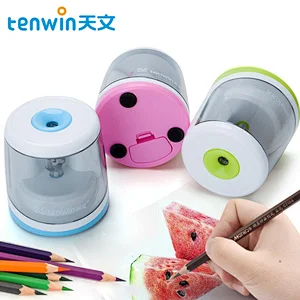 Tenwin 8025 Cheap Price Portable Battery Gift Electric Desktop Pencil Cutter For Home School Office